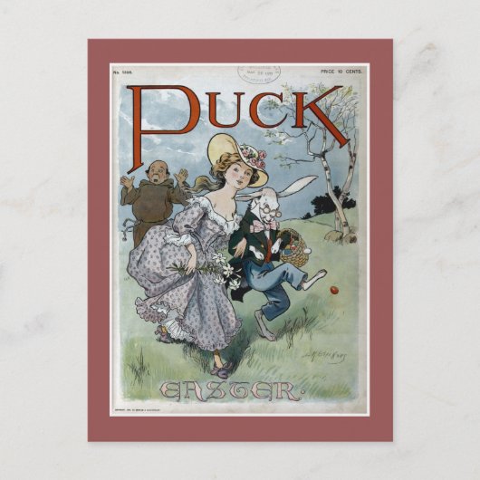 Het Hoesje van Pasen van het Tijdschrift van de Feestdagenkaart (Voorkant)