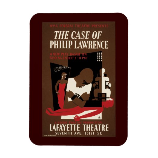 Het Hoesje van Philip Lawrence Magneet (Verticaal)