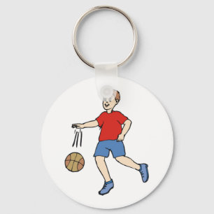 Het Hof van het basketbal Sleutelhanger