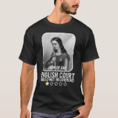 het hof van justitie in het verenigd koninkrijk be t-shirt (Voorkant)