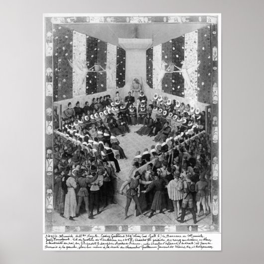 Het Hof van Justitie Poster (Voorkant)