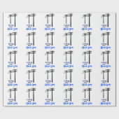 Het hoge leven cadeaupapier (Vlak)