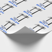 Het hoge leven cadeaupapier (Hoek)