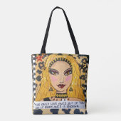 Het Hoge onderhoud van de canvas tas begint zelfs  (Achterkant)