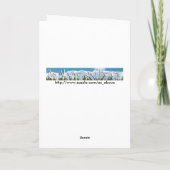 Het hoge Priestess van het Tarot Banx Wenskaart Kaart (Achterkant)