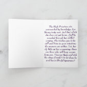 Het hoge Priestess van het Tarot Banx Wenskaart Kaart (Binnen)