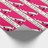 Het hoge rood van de Schoenen van Kerstmis van de Cadeaupapier (Hoek)