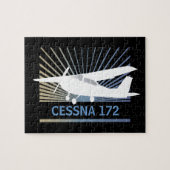 Het hoge Vliegtuig van de Vleugel Legpuzzel (Horizontaal)