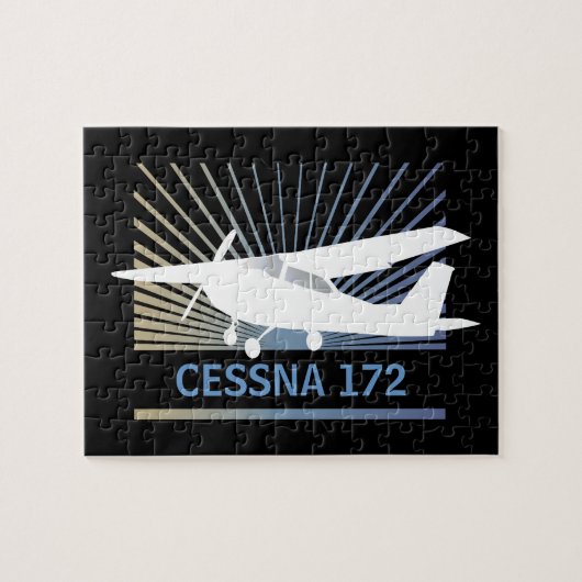 Het hoge Vliegtuig van de Vleugel Legpuzzel (Horizontaal)