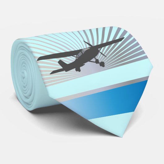 Het hoge Vliegtuig van de Vleugel Stropdas (Opgerold)