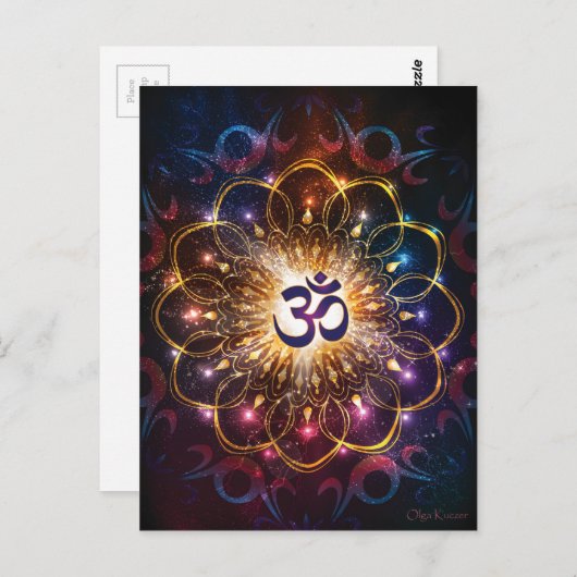 Het hogere vermogen van Om Briefkaart (Voorkant / Achterkant)