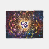 Het hogere vermogen van Om Fleece Deken (Voorkant (Horizontaal))