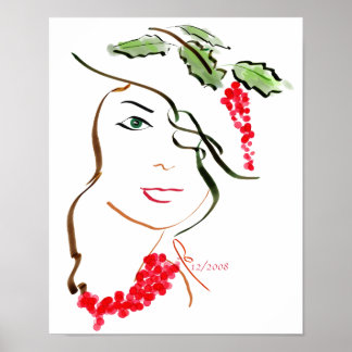 Het Holly Pet Poster