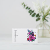 Het Hollyhocks Collectie Visitekaartje (Staand voorkant)