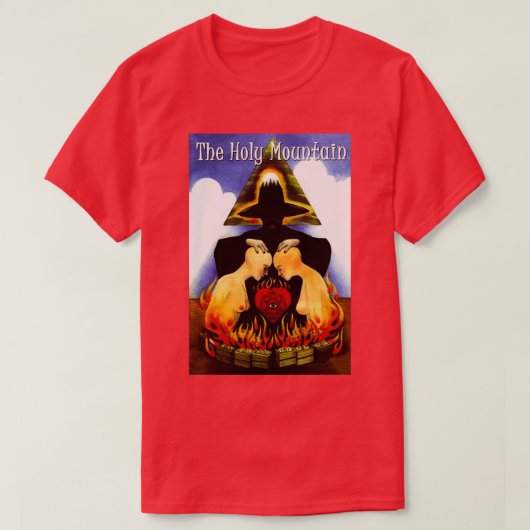 Het HOLY MOUNTAIN T-shirt (Design voorkant)