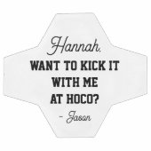 Het Homecoming Voorstel of Prom- Voorstel Ideeën Voetbal (Enkel)