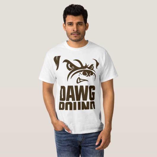 Het hond pond T shirt (Voorkant volledig)