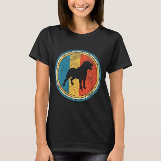 Het Hondenliefhebber van de Rottweiler van Womens  T-shirt (Voorkant)