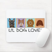 Het Hondenliefhebber van Li'l Muismat (Met muis)