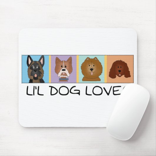 Het Hondenliefhebber van Li'l Muismat (Met muis)