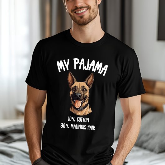 Het Hondenliefhebber van Malinois Pajama T-shirt