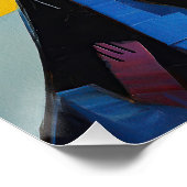 Het hondenportret 005 van Doberman - Sable Gabriel Perfect Poster (Hoek)