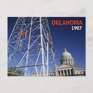 Het honderdjarige briefkaart van Oklahoma