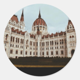 Het Hongaarse Parlement, Boedapest, Hongarije Ronde Sticker
