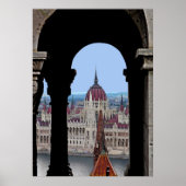 Het Hongaarse parlement "in het Lijst"! Poster (Voorkant)