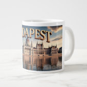 Het Hongaarse parlementsgebouw in Boedapest Grote Koffiekop (Voorkant rechts)