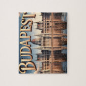 Het Hongaarse parlementsgebouw in Boedapest Legpuzzel (Verticaal)