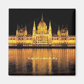 Het Hongaarse parlementsgebouw Magneet (Voorkant)