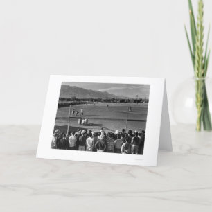 Het Honkbal 1943 van Ansel Adams van Manzanar Kaart