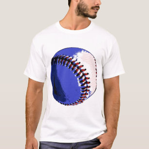 Het Honkbal van het pop-art T-shirt