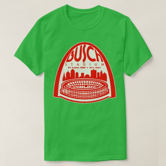 Het honkbalstadion van St Louis T-shirt (Design voorkant)