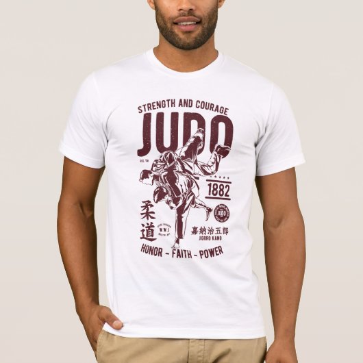 Het Honor van Judo T-shirt (Voorkant)