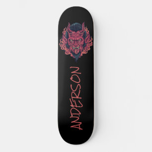 Het hoofd Rode demon ontroert gepersonaliseerd ska Persoonlijk Skateboard