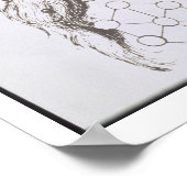 Het hoofd van Adam Kadmon, kopie van een afbeeldin Poster (Hoek)