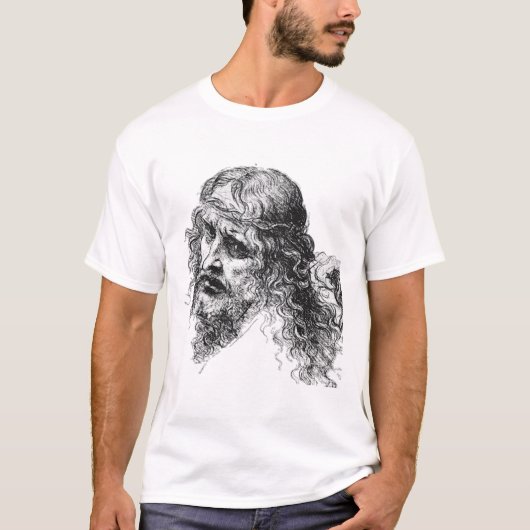 HET HOOFD VAN CHRIST - Leonardo Da Vinci 1494 T-shirt (Voorkant)