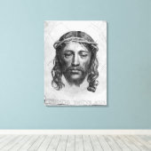 Het hoofd van Christus, 1735 Canvas Afdruk (Insitu (Houten vloer))