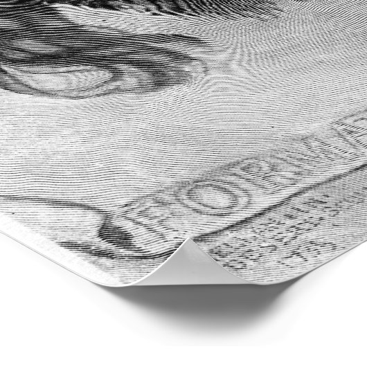 Het hoofd van Christus, 1735 Poster (Hoek)