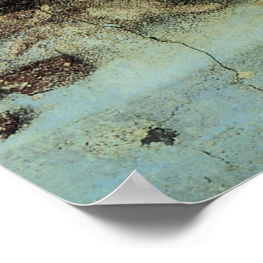 Het hoofd van Christus van Leonardo Da Vinci Poster (Hoek)