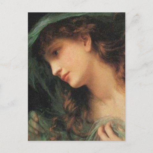 Het hoofd van een Nymph Briefkaart (Voorkant)