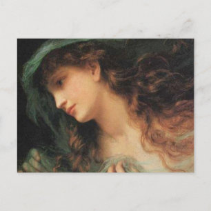 Het hoofd van een Nymph Briefkaart