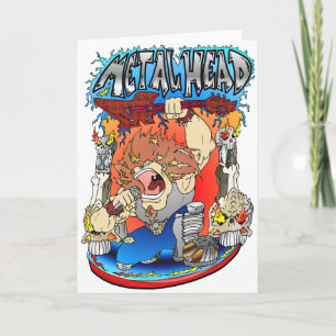 Het Hoofd van het metaal Kaart