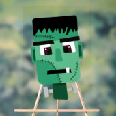 Het hoofd van het monster van Frankenstein Acryl Bord (Neutraal)