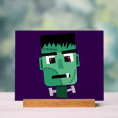 Het hoofd van het monster van Frankenstein Acryl Bord (Neutraal)