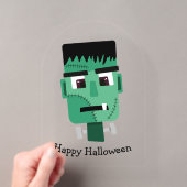 Het hoofd van het monster van Frankenstein Acryl Uitnodigingen (Insitu (Draagbaar))