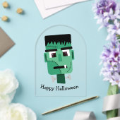 Het hoofd van het monster van Frankenstein Acryl Uitnodigingen (Insitu (Huwelijk))