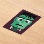 Het hoofd van het monster van Frankenstein Acryl Uitnodigingen (Laagn)